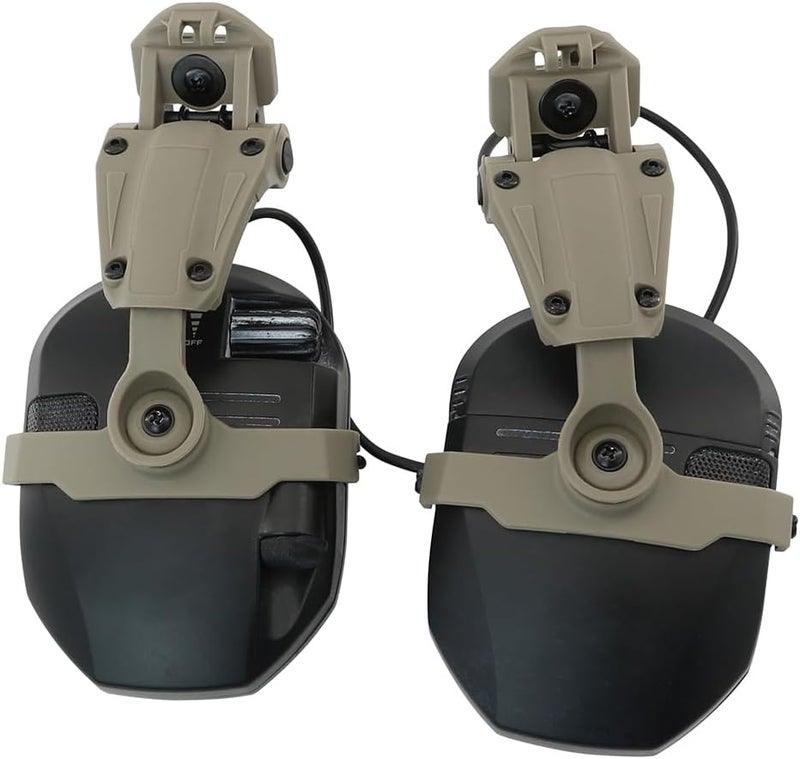 HEARFALCOM for WalkerRazor Earmuffs (Walkers Razor,Walkers Razor Digital) Wendy Rail Adapter for Wendy 2.0 3.0 Helmet - Image 5